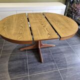 Vintage Baumann extendable table, 1970s