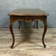 Table bureau Louis XV rocaille en palissandre vers 1850