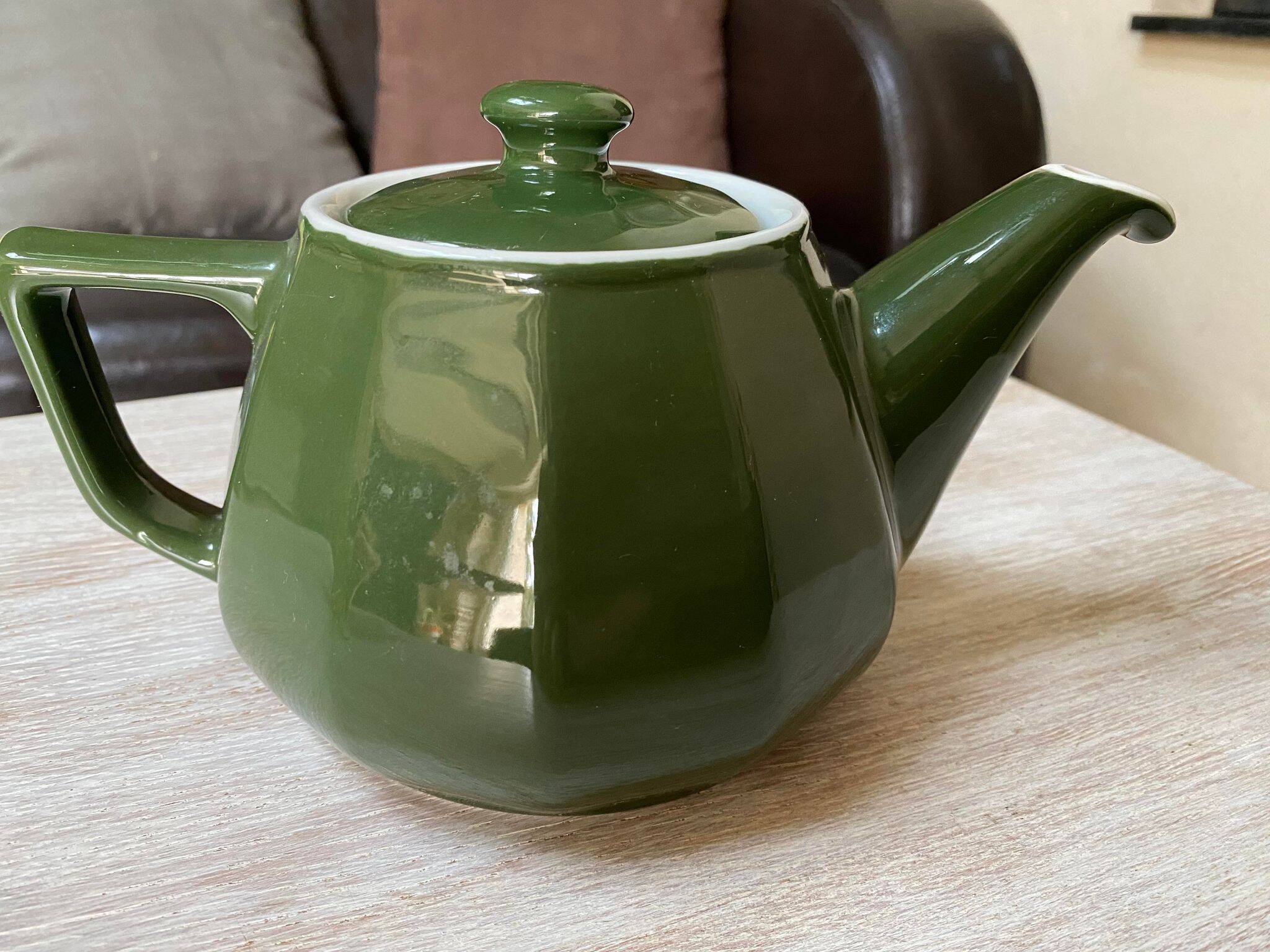 Earthenware teapot