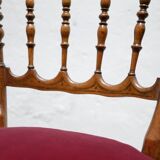 Old Napoleon III wooden chair