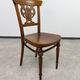 Set of Thonet bentwood dining chairs, in the Vienna Secession style, period.