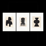 3 paintings • illustrations m566 m562 m534 • signed eawy