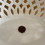 Old white porcelain fruit cup