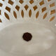 Old white porcelain fruit cup