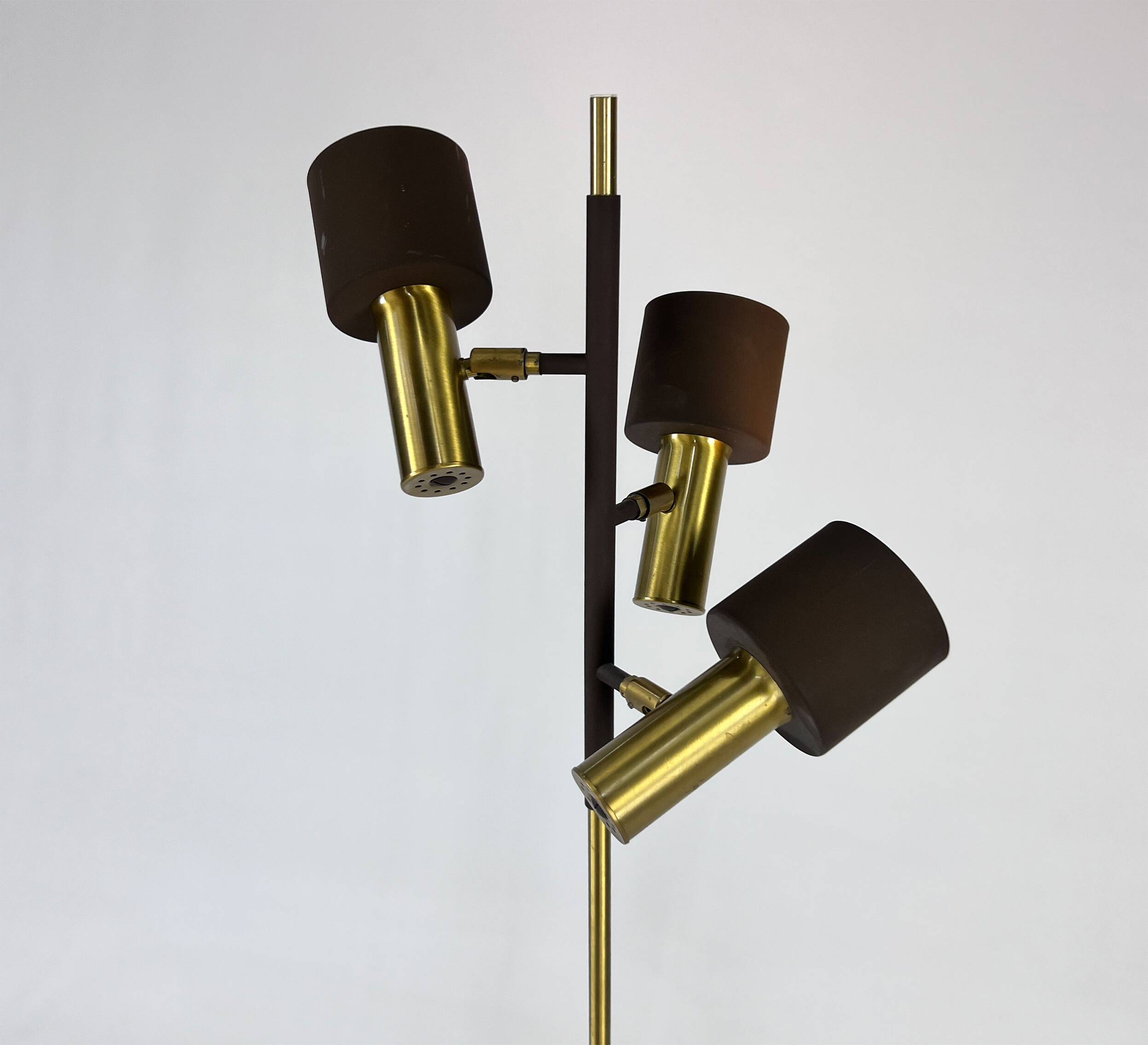 Wilko/Solken Leuchten Floor Lamp with Adjustable Lamps, 1970s