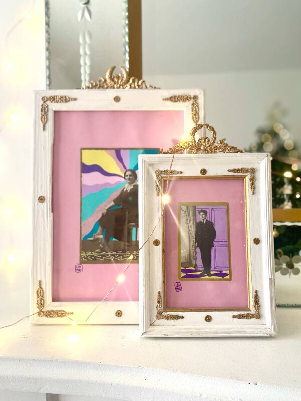 Cadre et photo anciens