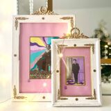Old frame and photo