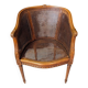 Louis XVI style office chair, fully caned