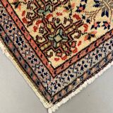 Vintage Turkish Rug 279x193 cm, Tribal Wool Carpet Large