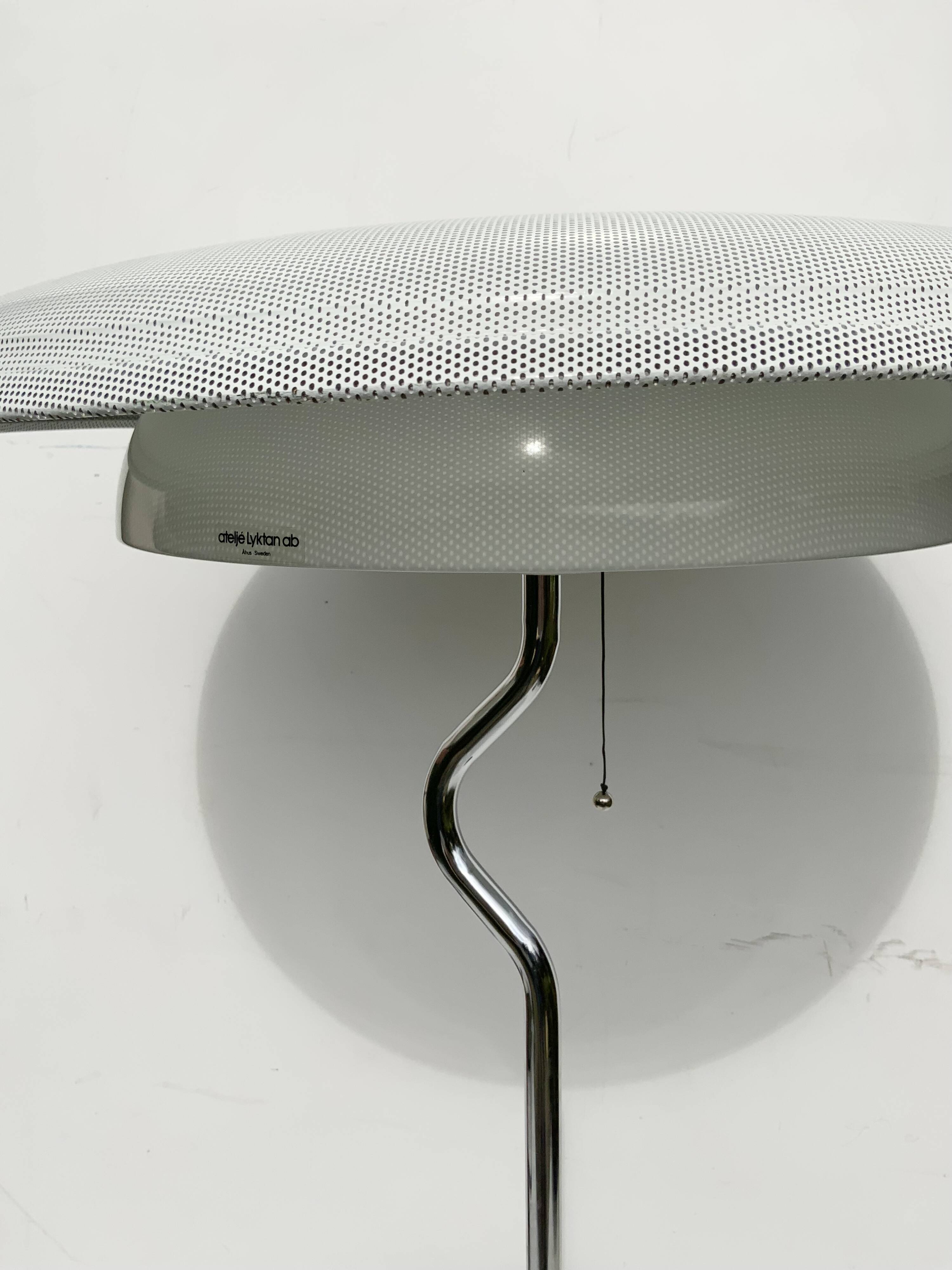 Vintage “Softling” Floor Lamp By H.P.Zachau For Atelje Lyktan, Sweden Desig