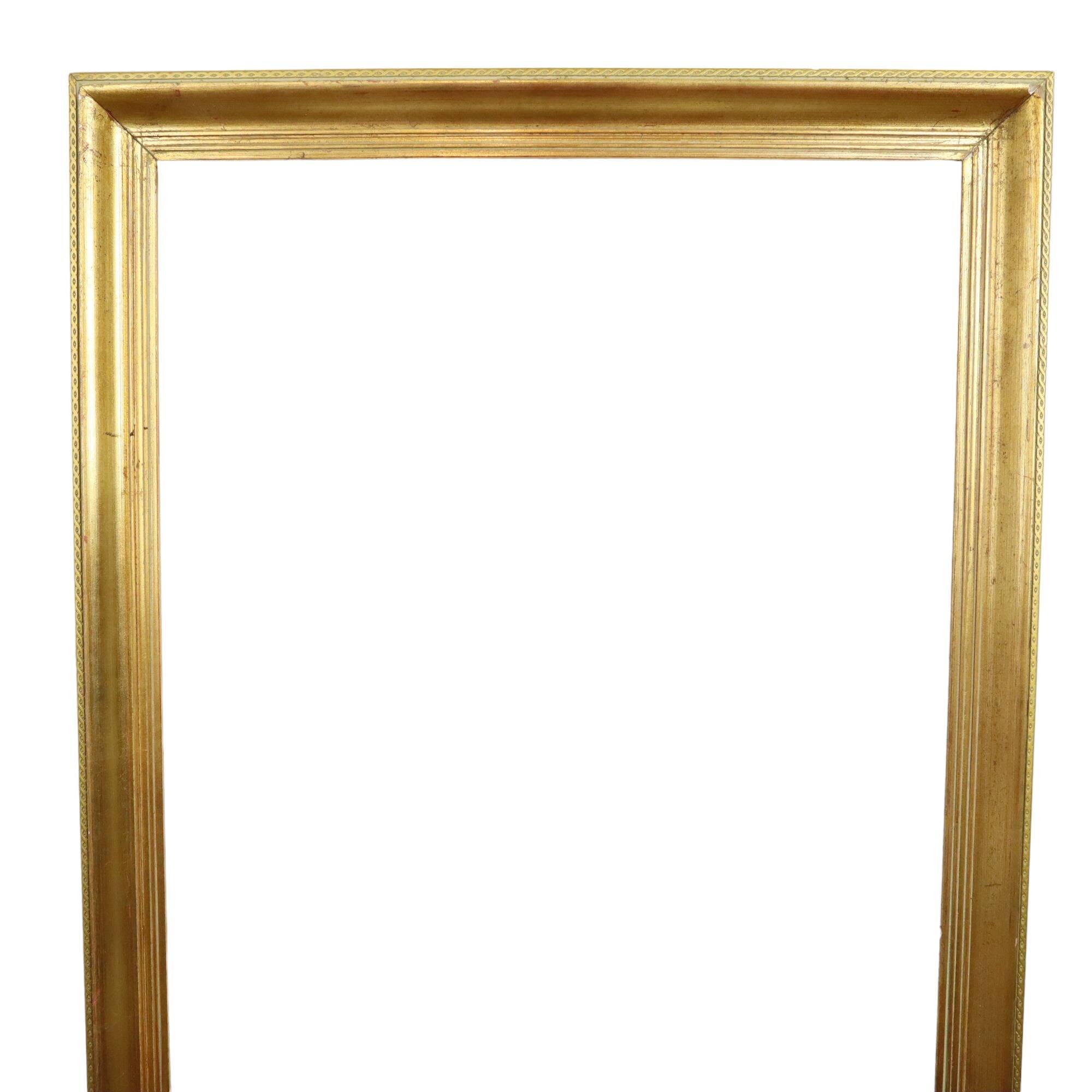 Cadre en bois doré élégant, cadre de peinture de style classique 61x52cm