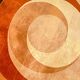 Vintage Bauhaus round rug