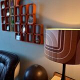 Foot lamp tulip Paloma seventies pattern