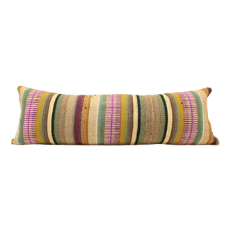 Turkish kilim cushion,40x120 cm