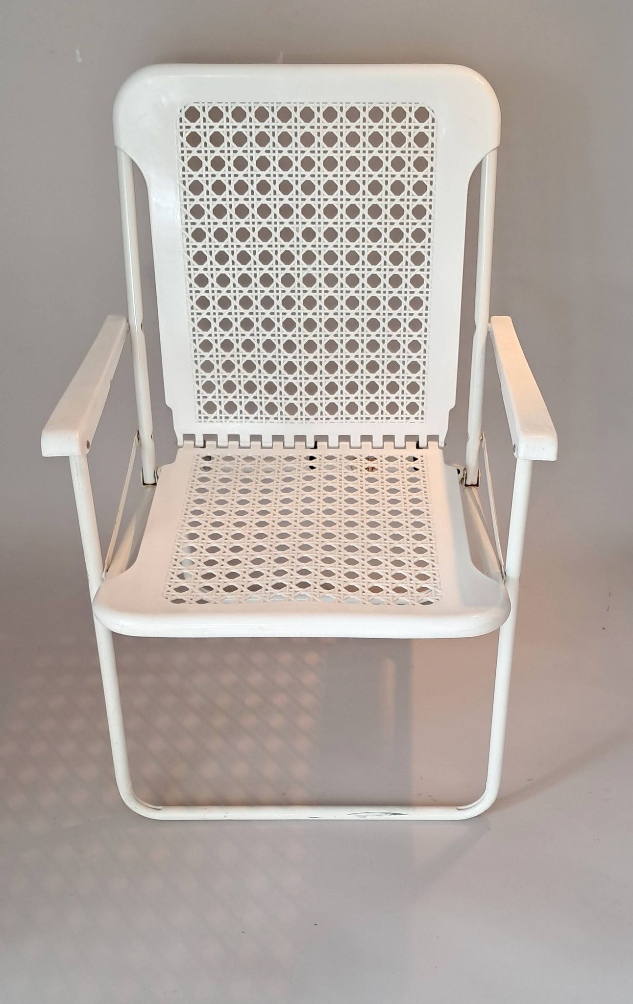 Two folding chairs 1960 Grand Soleil & Luigi Plebani Vintage.
