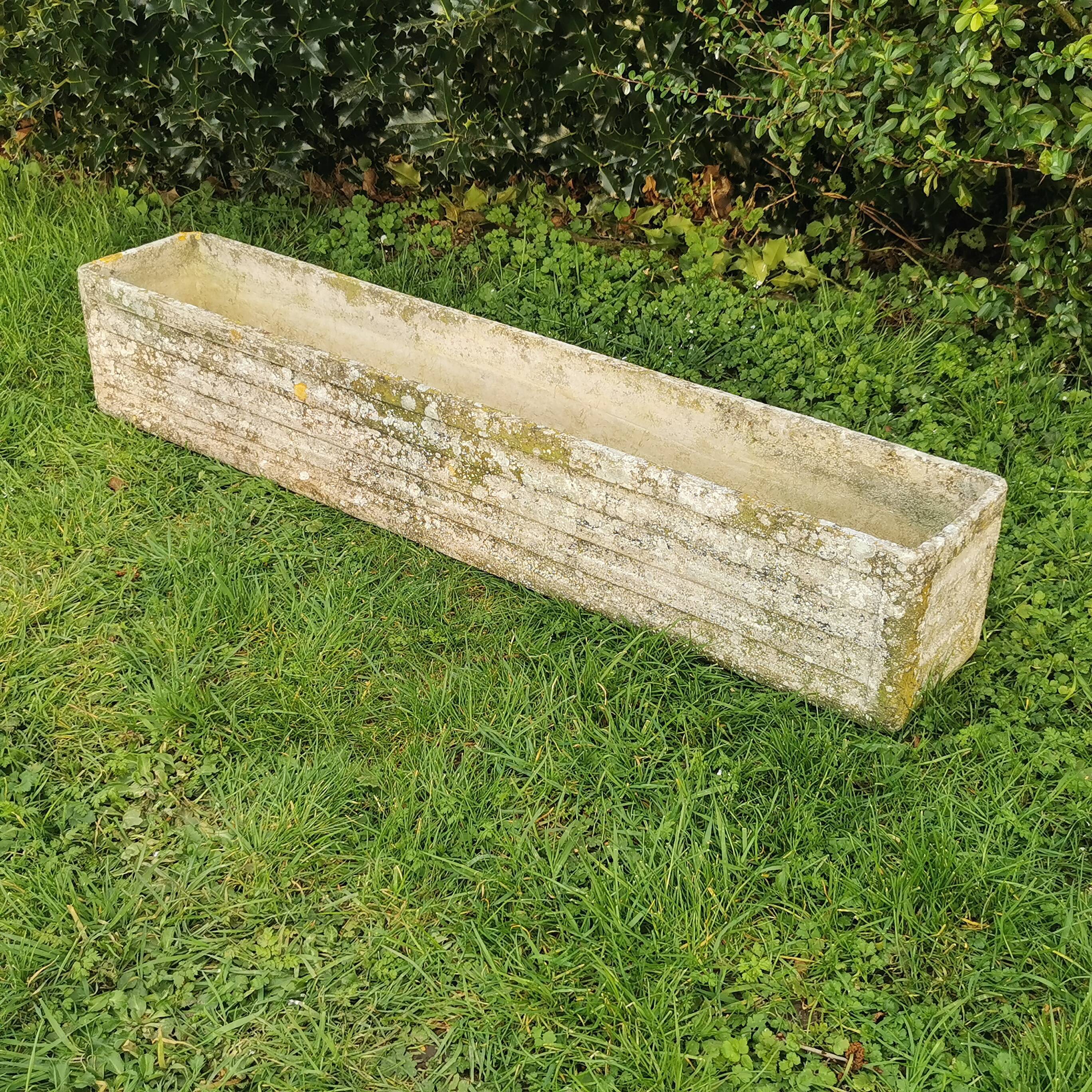 Jardinière vintage rectangulaire