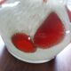 Blown glass vase 70s