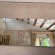 Art Deco sculpted bistro brasserie mirror 1960 225x100cm