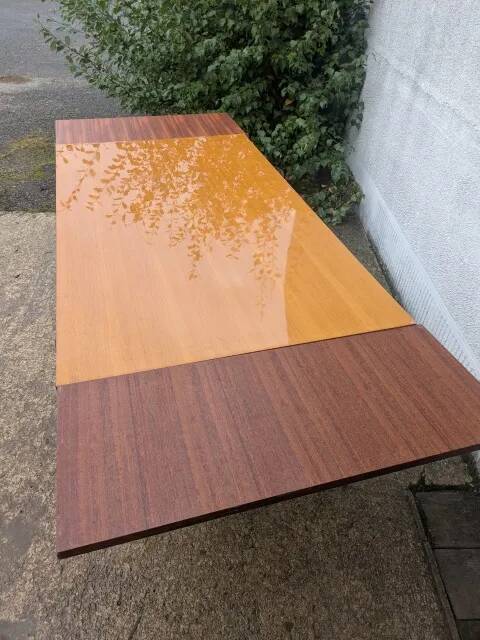 Vintage extendable table
