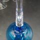Set of 8 Roemer wine glasses in colored crystal Val Saint Lambert Mod "Saumur"