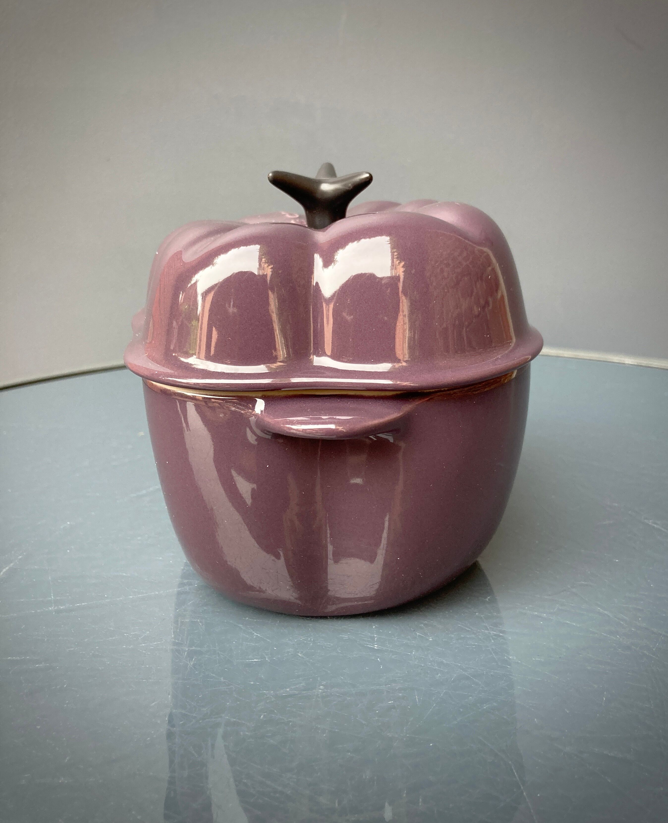 Four Le Creuset ceramic casseroles