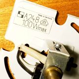 Staff chrome plated ceiling light a248 design rolf krüger 1960s 6 available