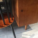 Vintage desk set and Scandinavian chair