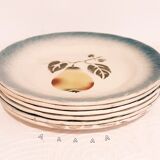 Suite of dessert plates