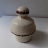 Pichet en grès de Puisaye vintage