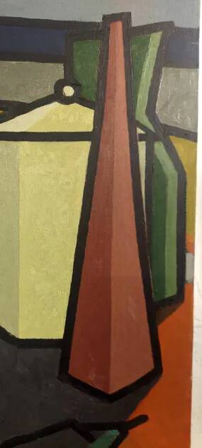 Nature morte à l'huile par Franco Prayer (1924) 60x50 cm