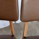 Vintage STOL Kamnik Dining Chair: 1970s Yugoslavian Mid-Century Leather Bis