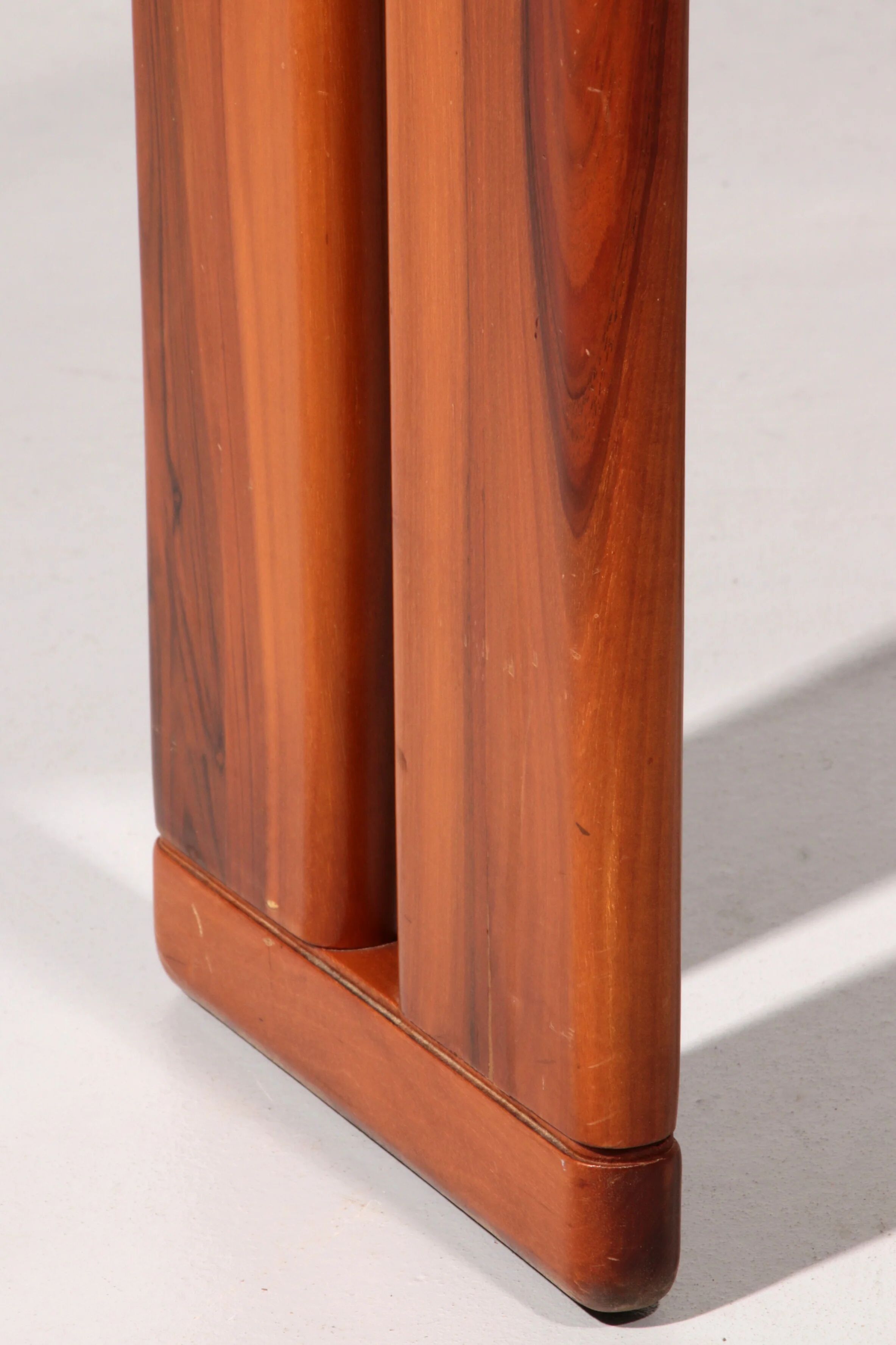 Mario Marenco Walnut Sapporo Dining Chairs for Mobilgirgi, 1970s