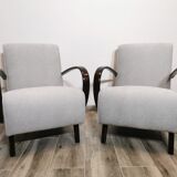 Armchairs by Jindrich Halabala, 1940s, Set of 2