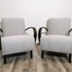 Fauteuils de Jindrich Halabala, années 1940, Set de 2