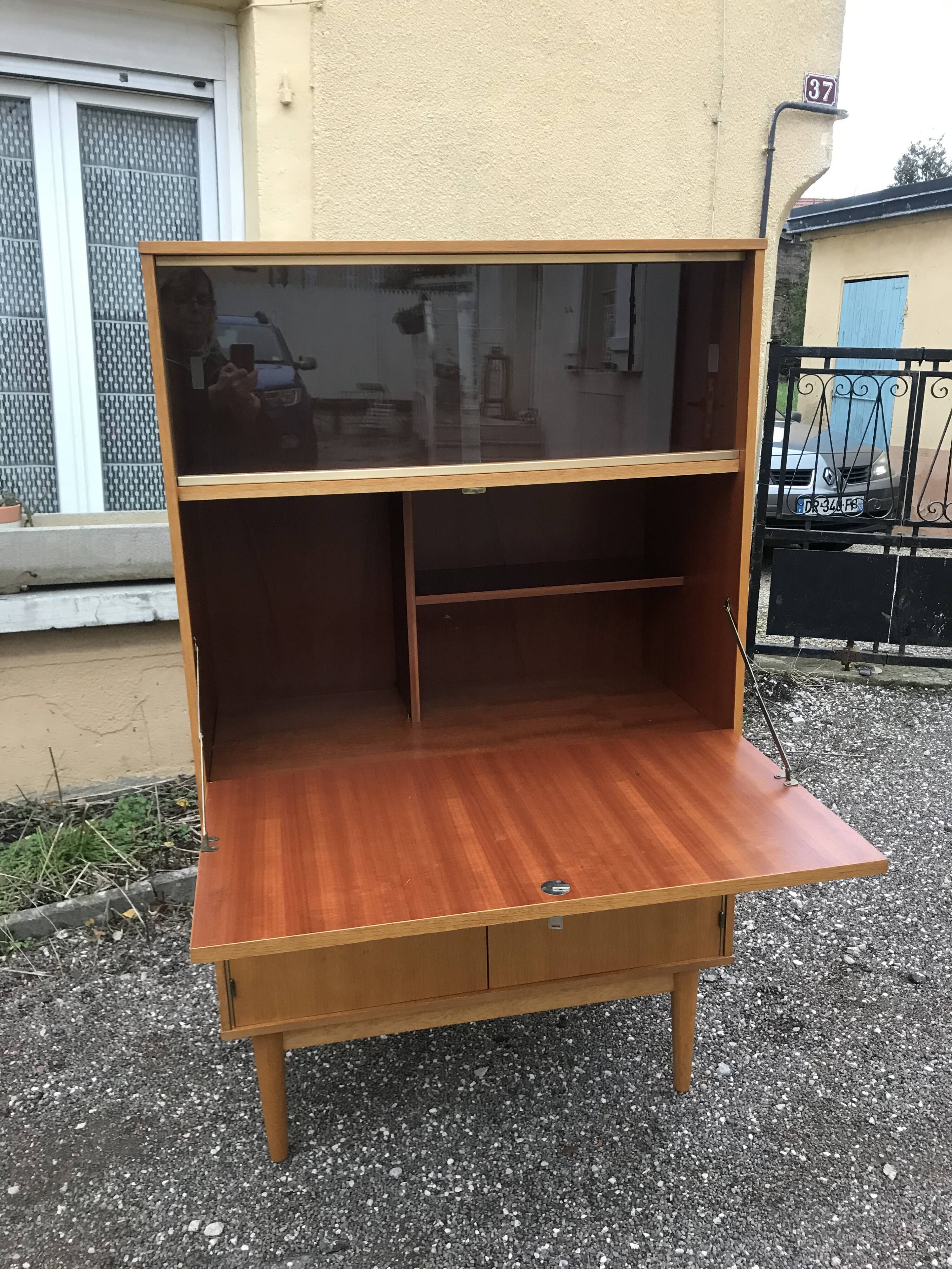 Vintage secretary of the 70s