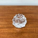 Nimbus Glass Candle Holder by Berit Johansson for Orrefors, Sweden, 1970s