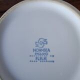 Pot à lait et confiturier Hornsea Fleur. 1970. England