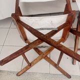 Pair of director's chairs