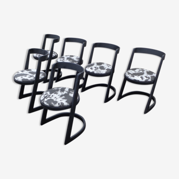 Set of 6 Baumann Halfa chairs