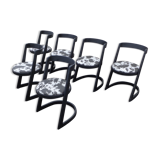 Set of 6 Baumann Halfa chairs