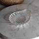 Crystal scallop bowl