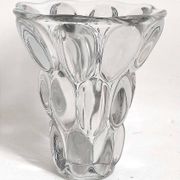 PIerre D'Avesn crystal honeycomb vase Height 20.7 cm