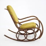 Restored Rocking Chair By Ton ,Czechoslovakia 1960s