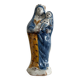 18th century Virgin Mary in Nevers earthenware