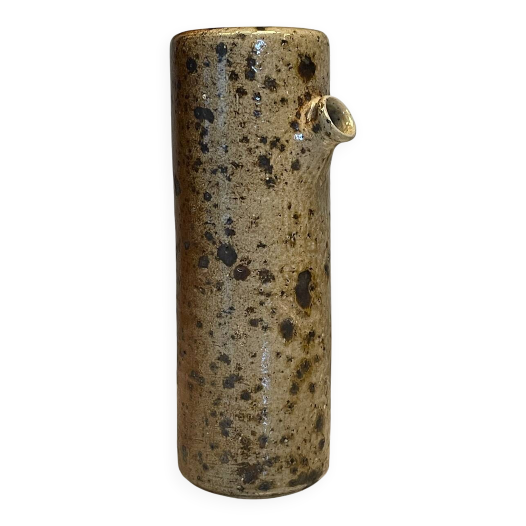 Glazed stoneware pitcher vase by Elke Montreau Lohoff