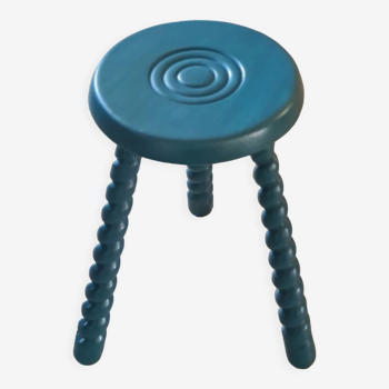 Tabouret tripode pimpé