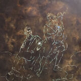 Philip &kelvin laverne bronze table 1960' zodiac