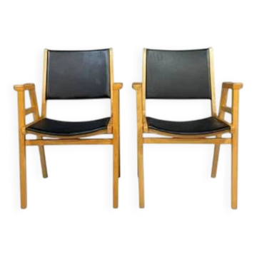 Pair of armchairs, František Jirák, 1970s, Czechoslovakia