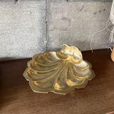 Empty pocket scallop in brass from the 50s