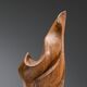 Forme sculpturale en chêne solide